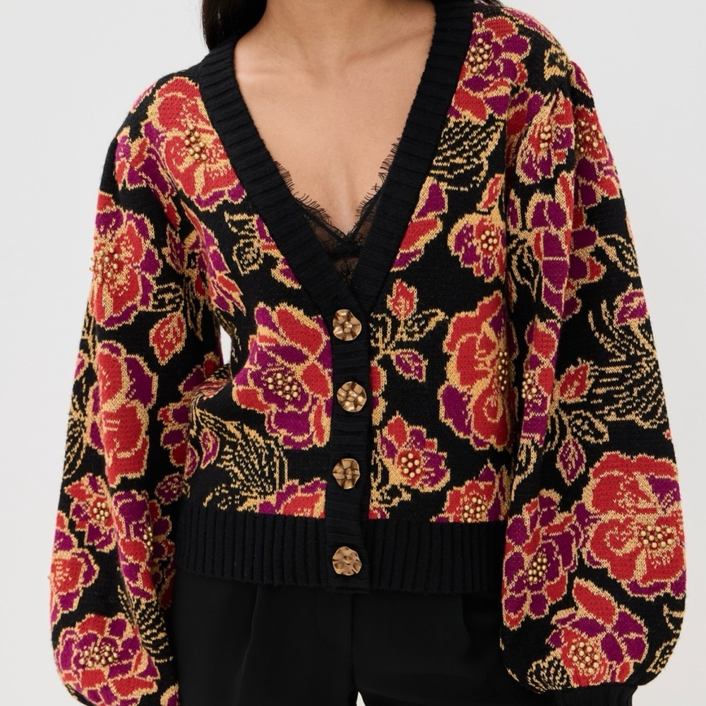 Farm Rio Floral Cardigan - Picture 4 of 4